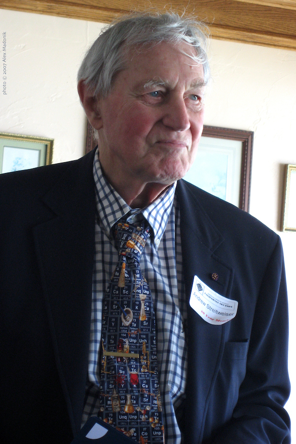 Professor Andrew Streitwieser, Jr in 2007