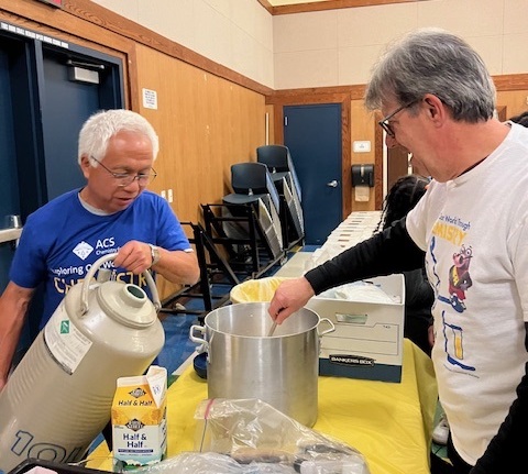 Michael Cheng and Charlie Gluchowski whip up some Liquid Nitrogen Ice Cream!