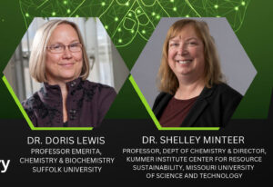 Professor Doris Lewis and Dr. Shelley Minteer